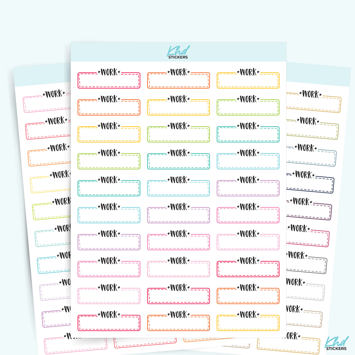 Paperwork Inside This Box Sticker Work Boxes Stickers – KHDStickers