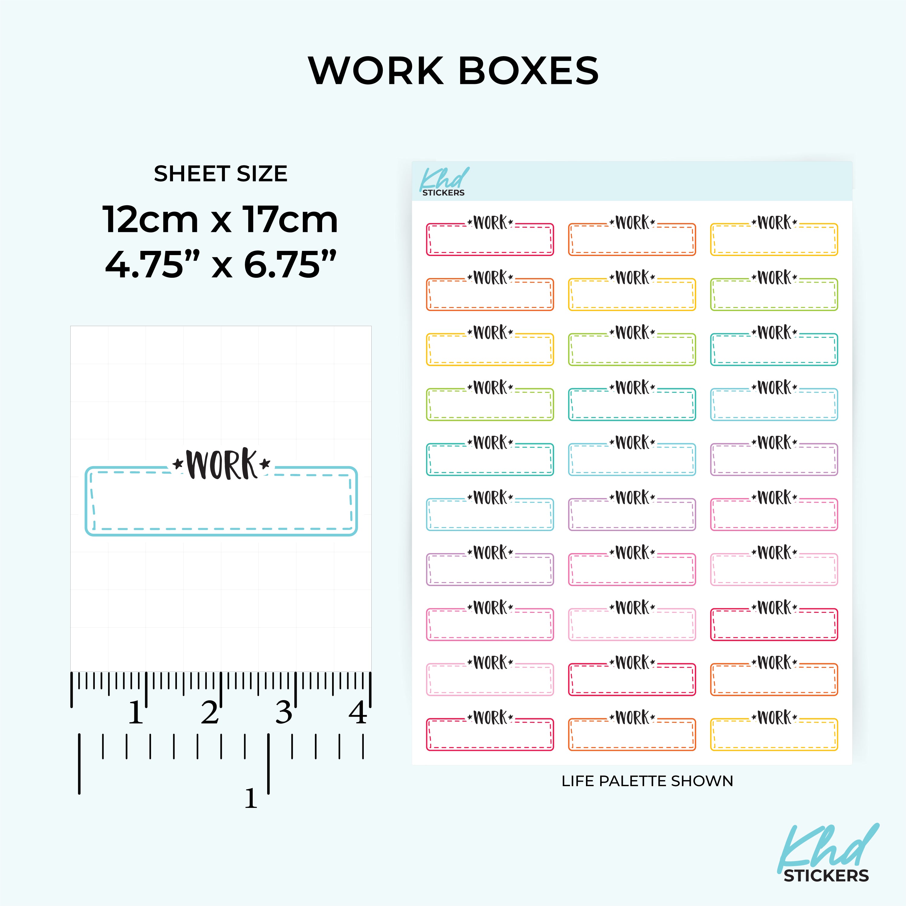 Paperwork Inside This Box Sticker Work Boxes Stickers – KHDStickers