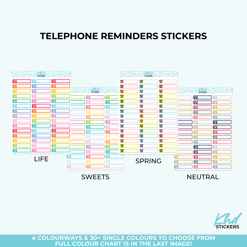 Phone Call @ Reminders Vinyl - Removable