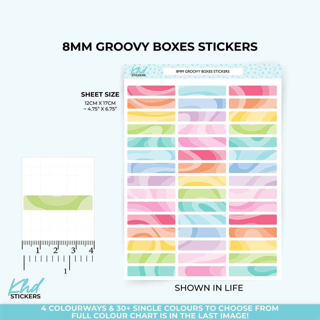 Blank Swirl Headers Vinyl - Removable