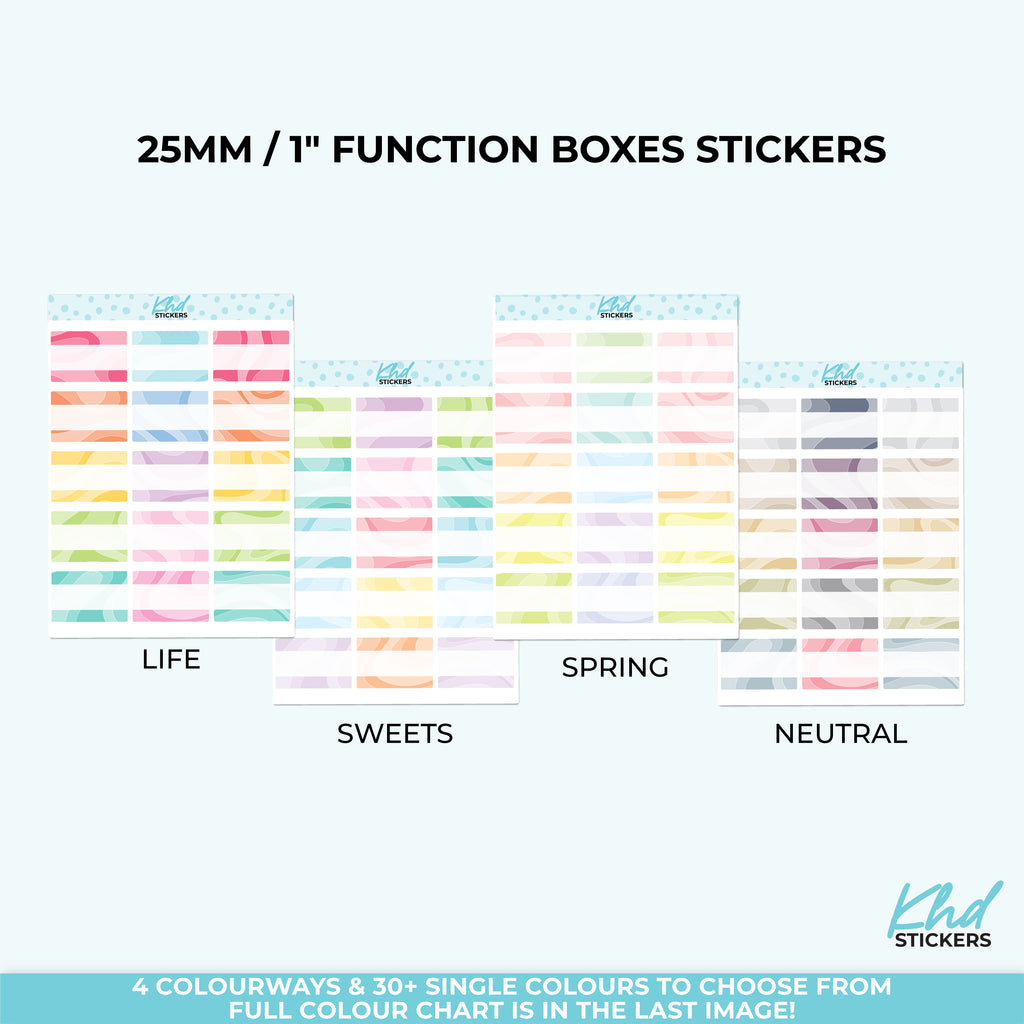 Blank Swirl Functional Boxes Vinyl - Removable