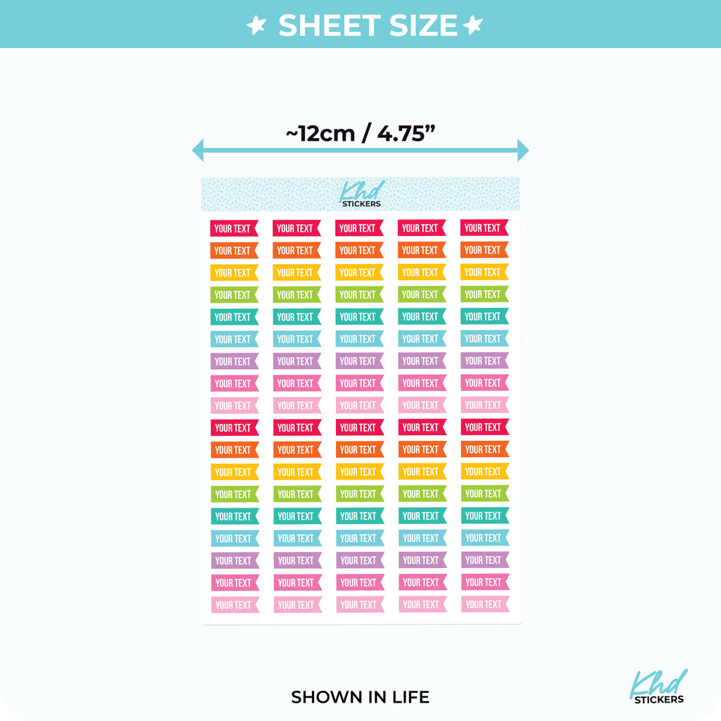 Design Your Own - Mini Flags