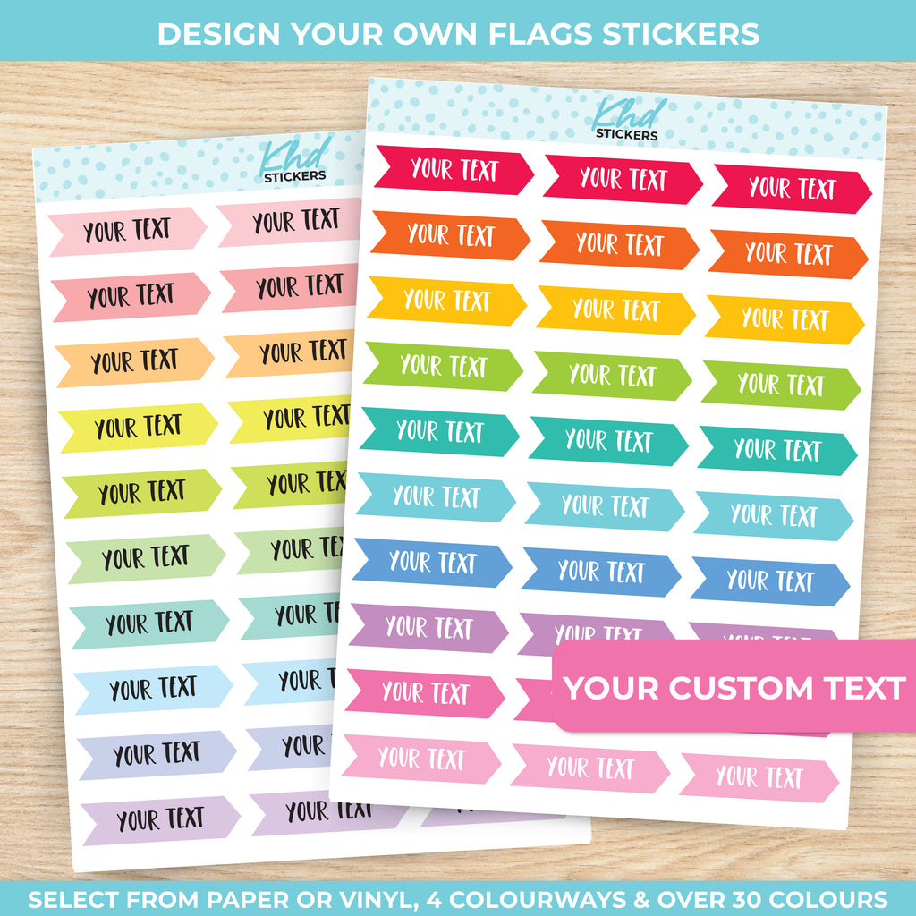 Design Your Own - Arrow Flags