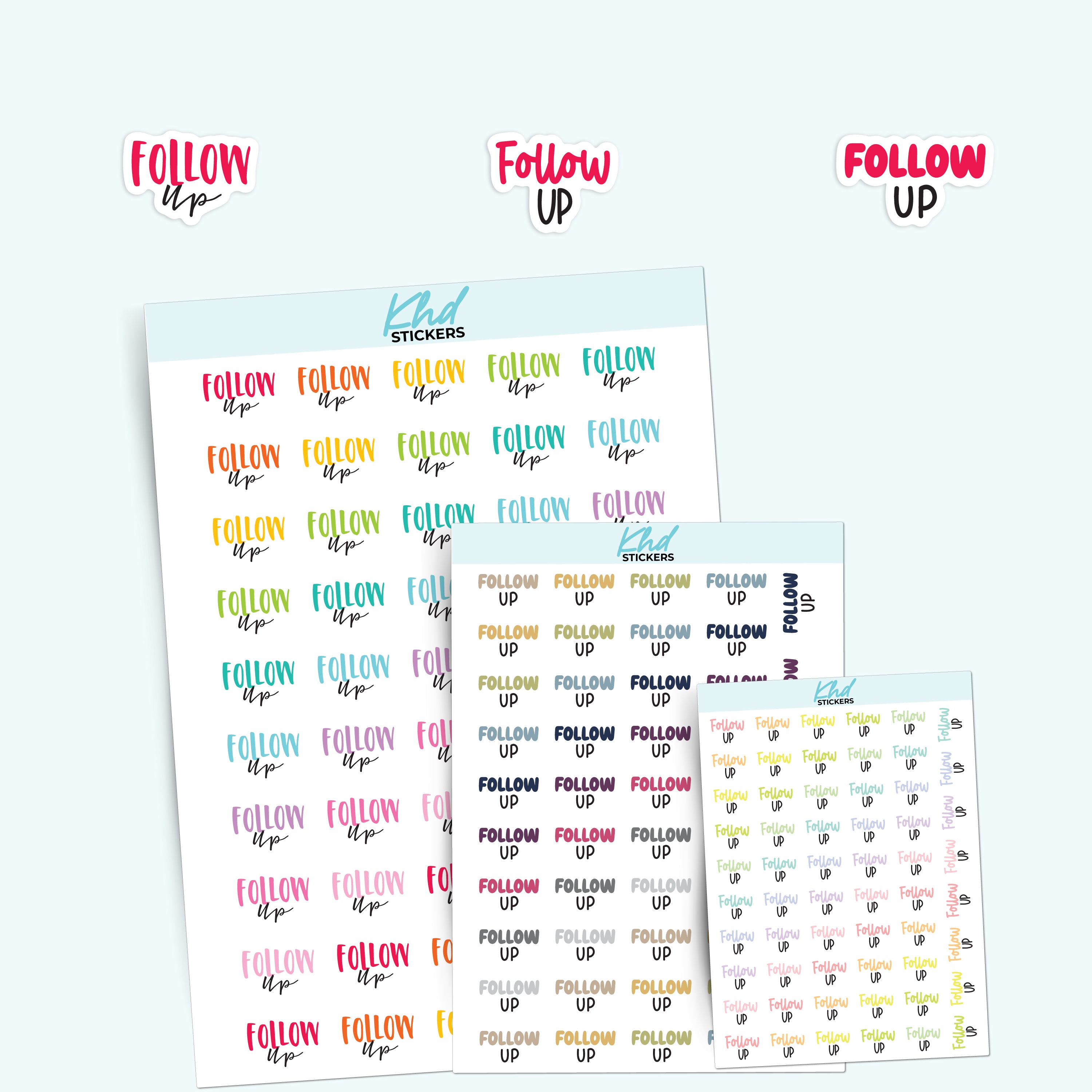 Followed Sticker Follow Up Stickers – KHDStickers