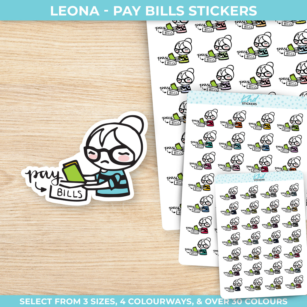 Planner Girl Leona Pay Bills Small