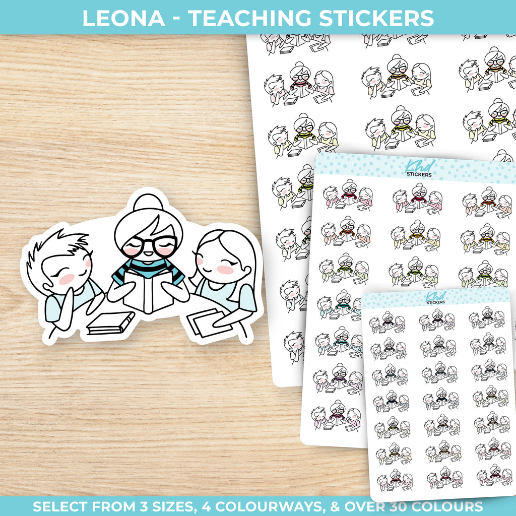 Planner Girl Leona Conference / Meeting Planner Stickers Small