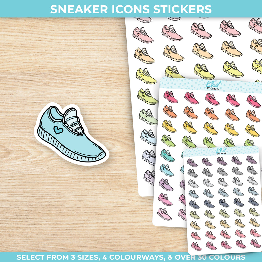 Sneaker Icons Planner Stickers Small