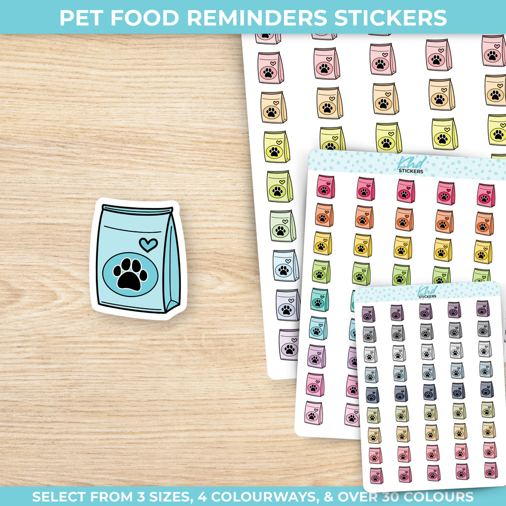 Pet Food Reminders Small