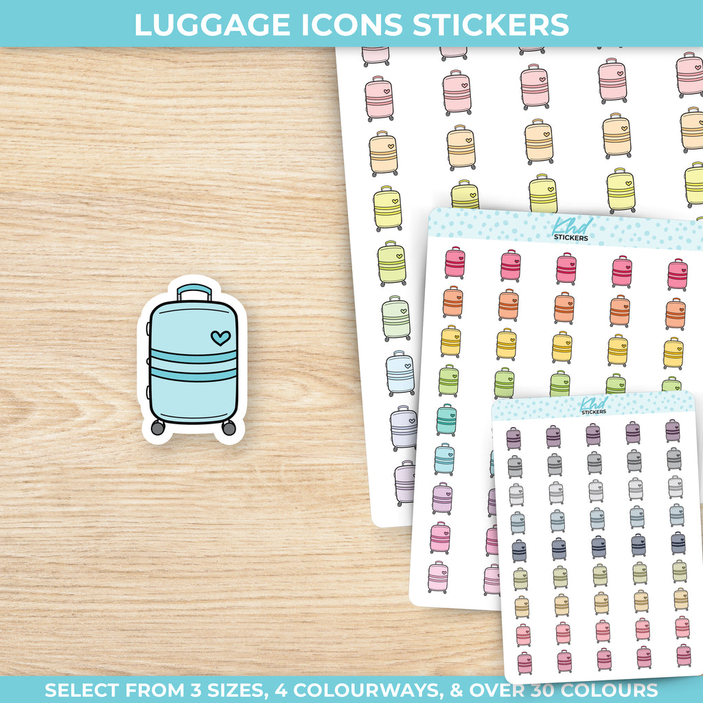 Cute Luggage Stickers Small