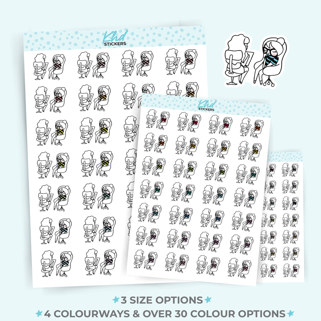 Planner Girl Therapy Stickers Small