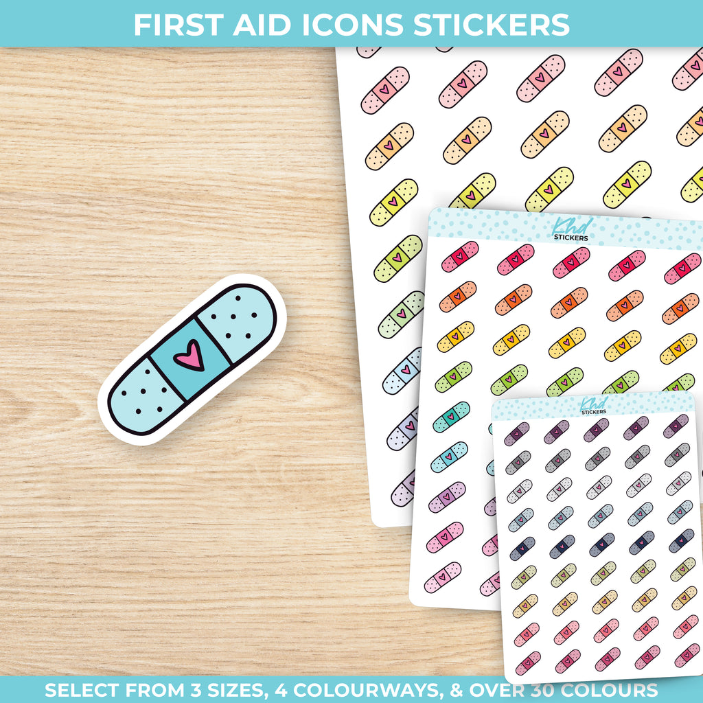 First Aid Elastic Plaster Ouch Stickers Small