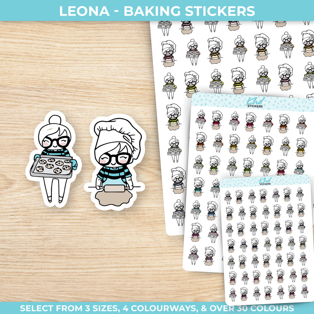 Planner Girl Baking Stickers Small