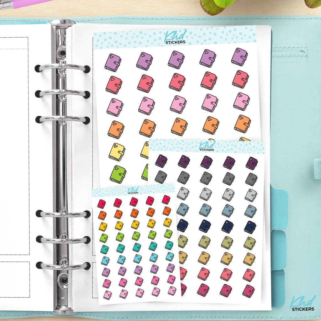 Planner Icon Stickers Small