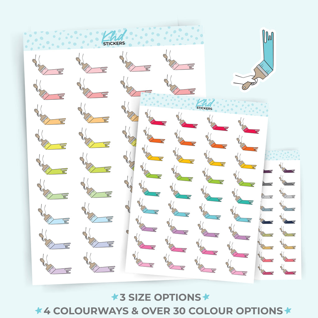 Painting Planner Stickers Small