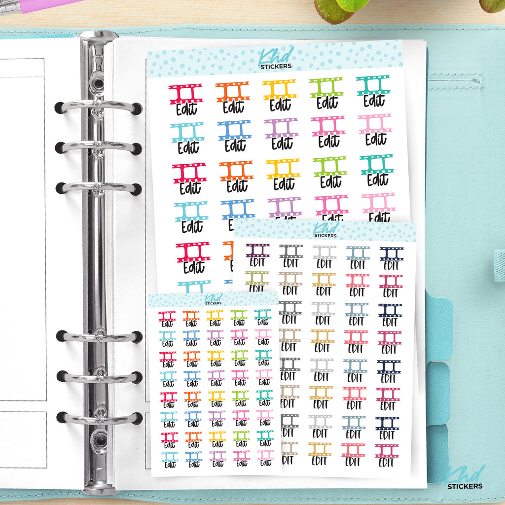 Edit Planner Stickers Small