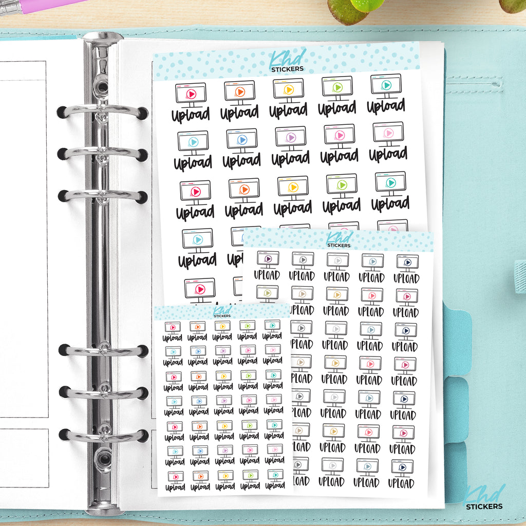 Upload Planner Stickers Small