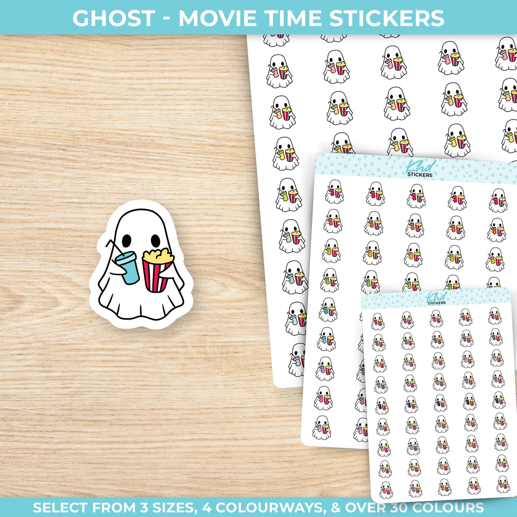 Ghost Movie Time Planner Stickers Small