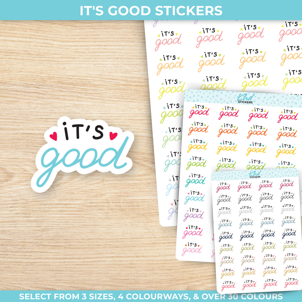 It's Good Planner Stickers Small