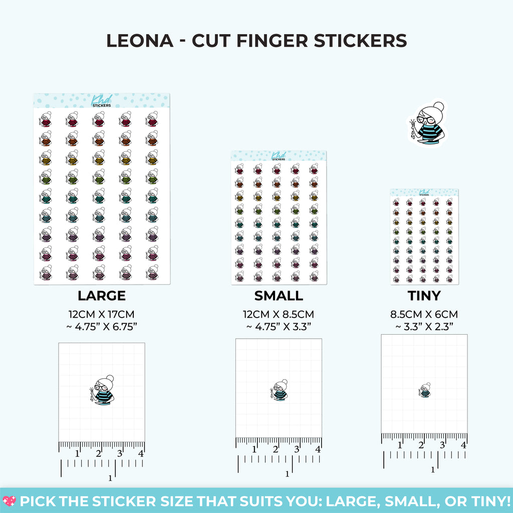 Planner Girl Leona Finger Injury Small