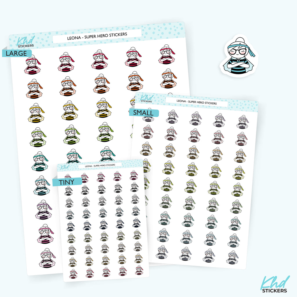 Planner Girl Leona Super Hero Small