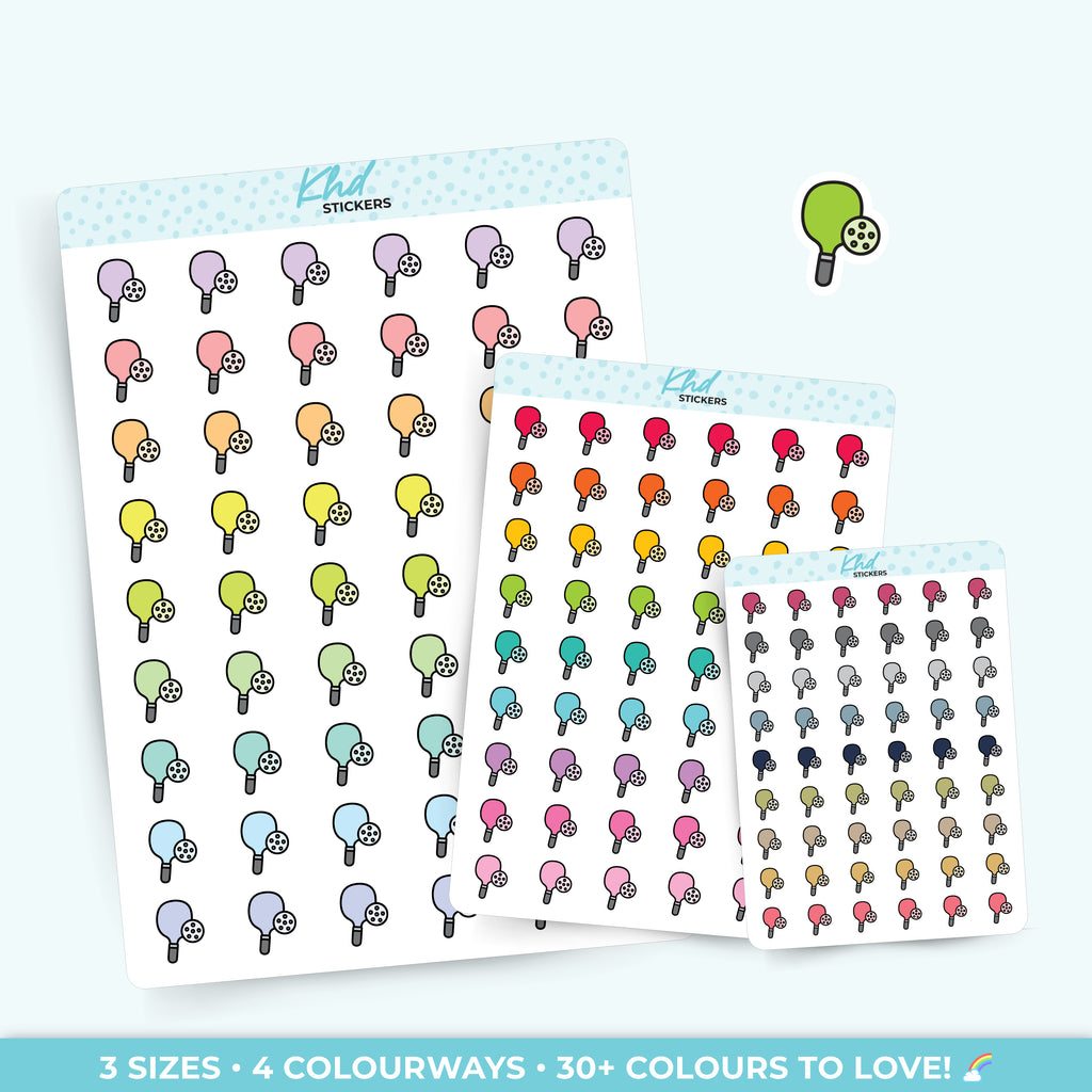 Pickleball Stickers Small / LIFE