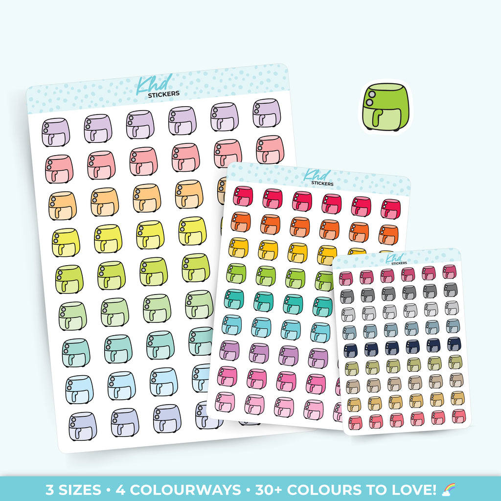 Air Fryer Stickers Small / LIFE