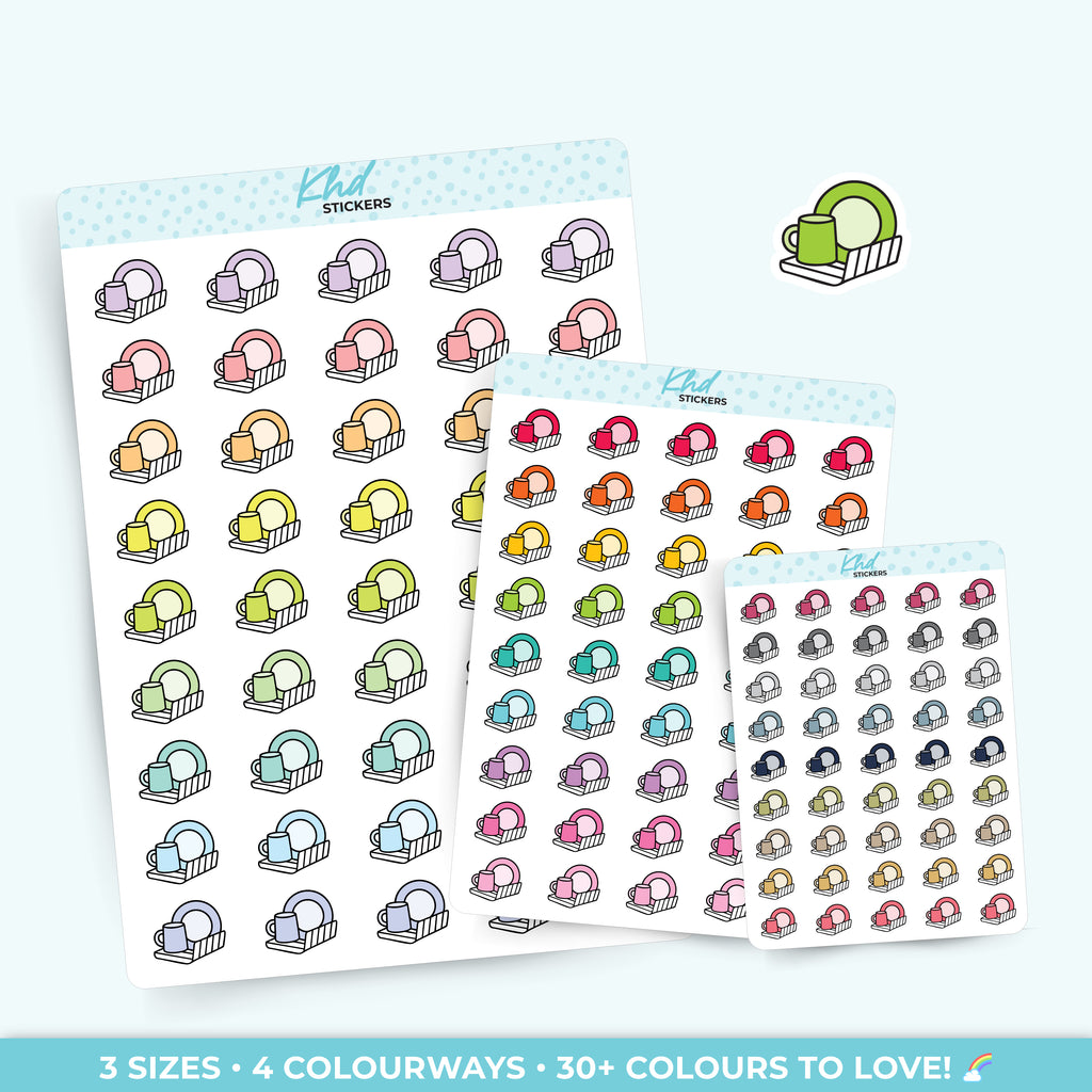 Dish Washing Stickers Small / SWEETS