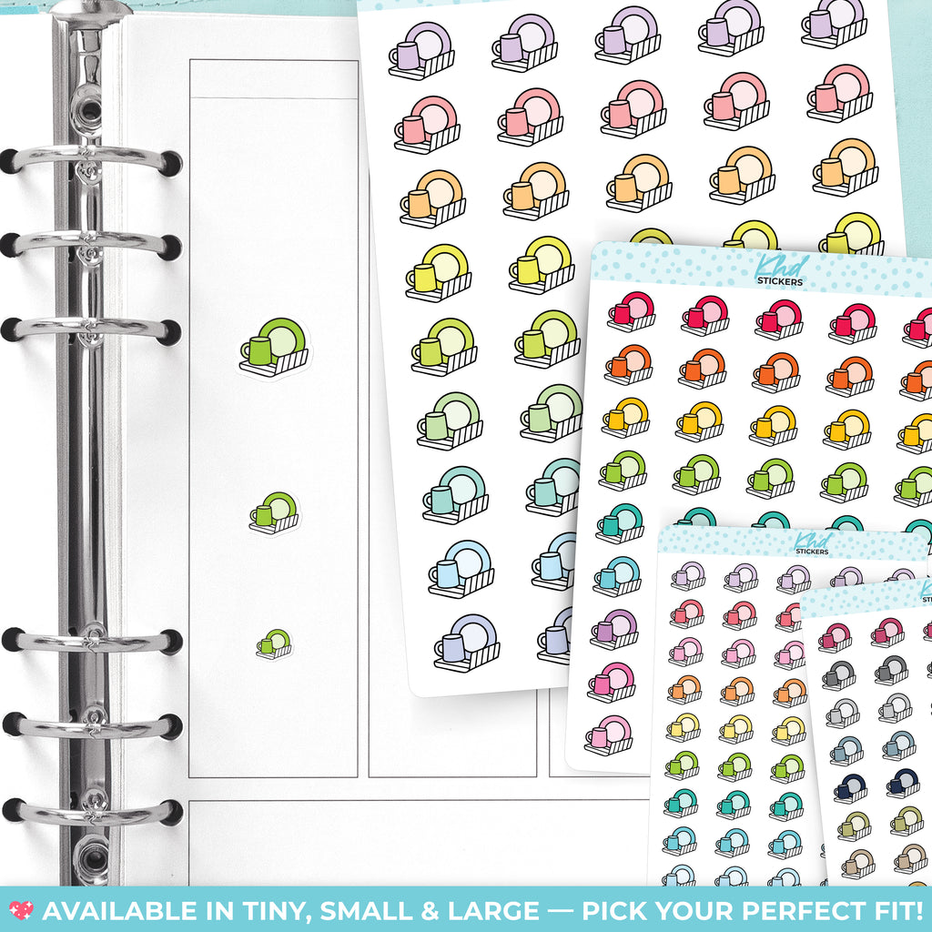 Dish Washing Stickers Small / SWEETS