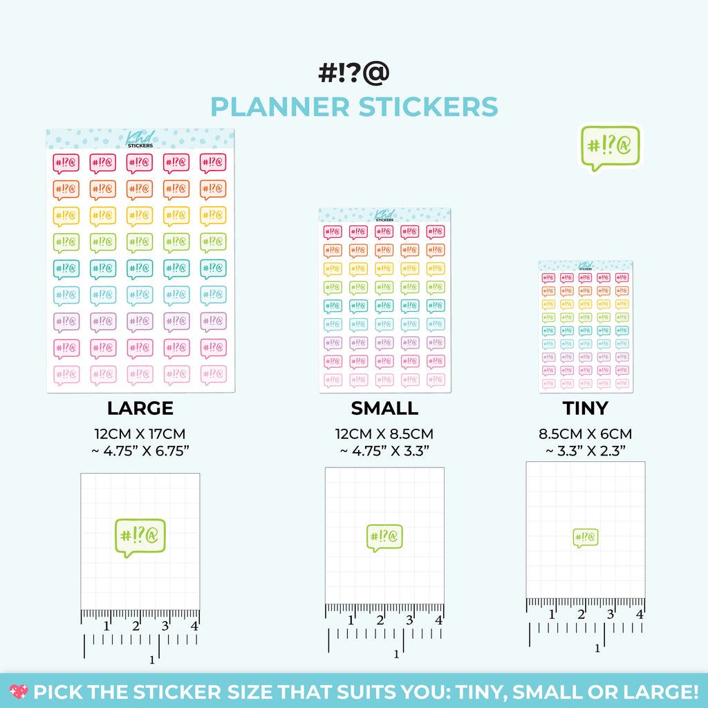 #!?@ Planner Stickers - image 3