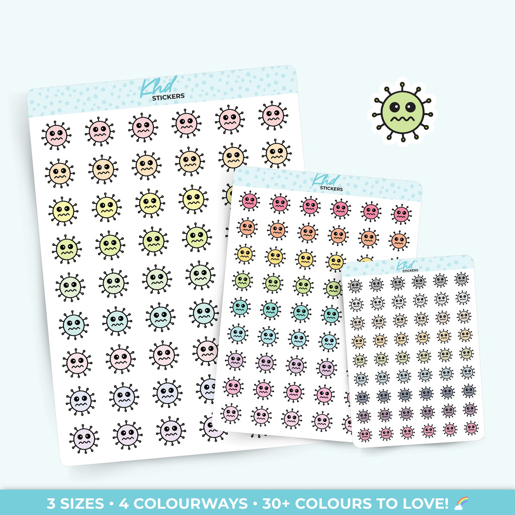 Virus! Planner Stickers - image 1
