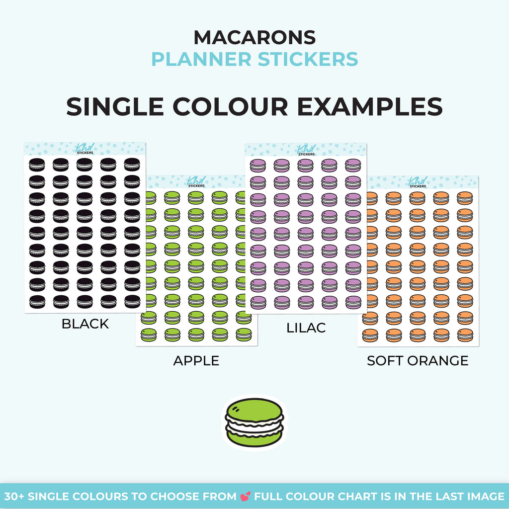 Macarons Planner Stickers - image 5