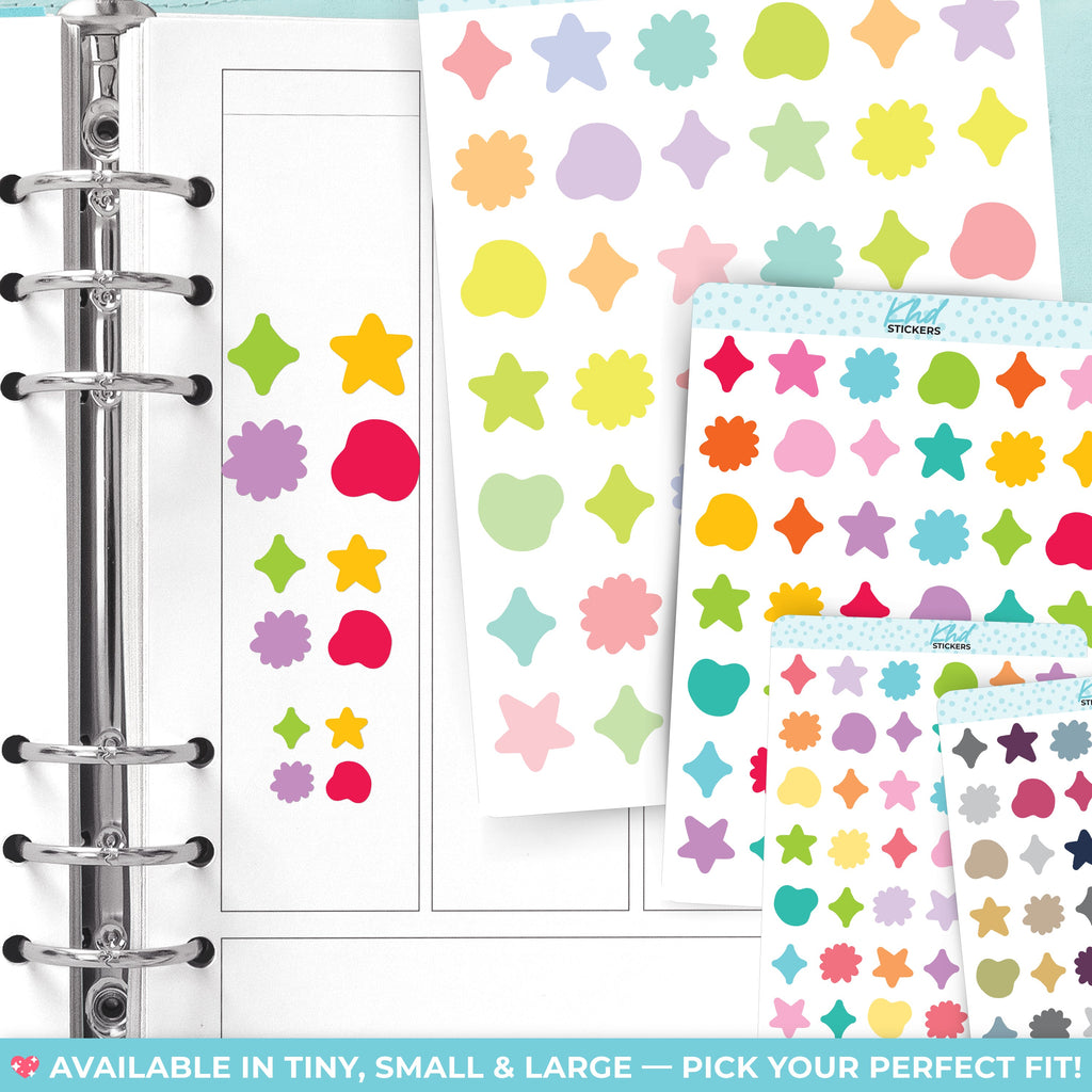 Blobs Planner Stickers - image 2