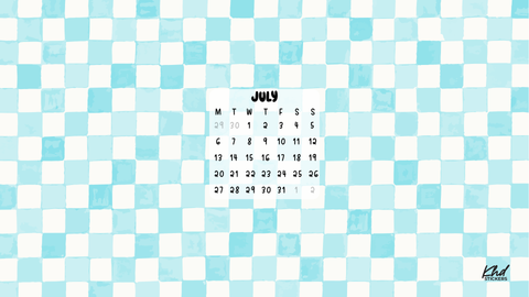 Desktop — With Calendar — July 2026