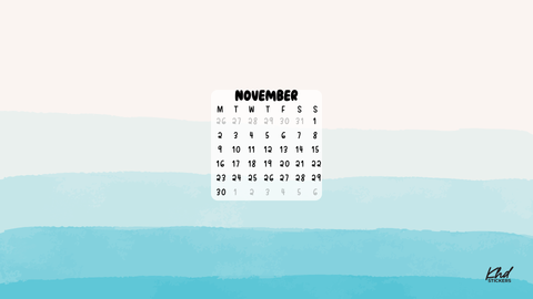 Desktop — With Calendar — November 2026