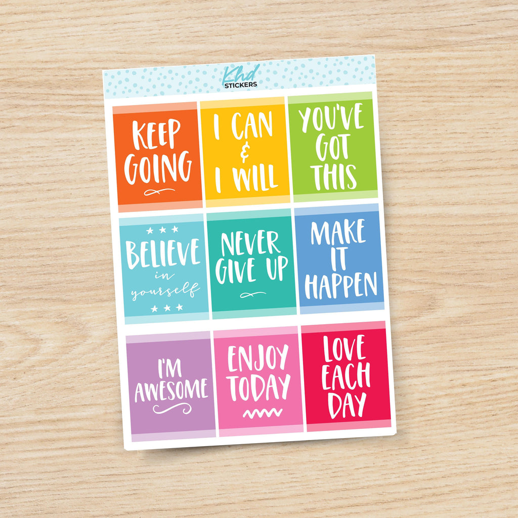 Motivation Stickers