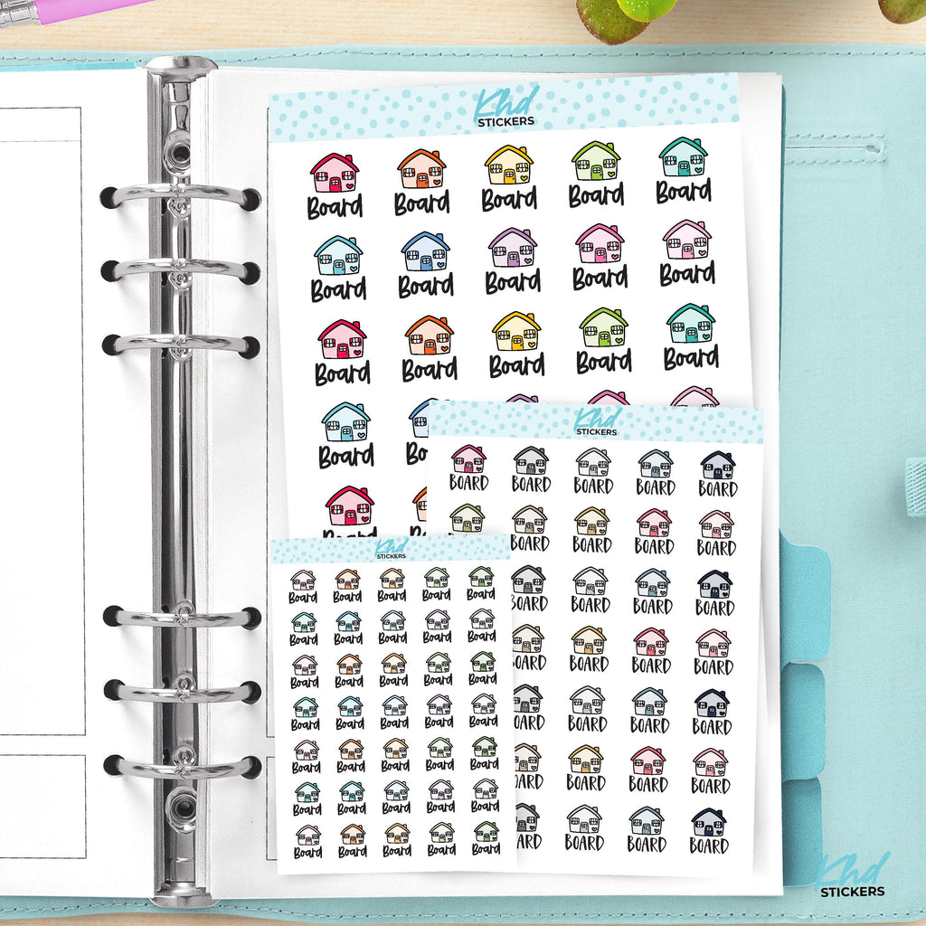 Board Planner Stickers