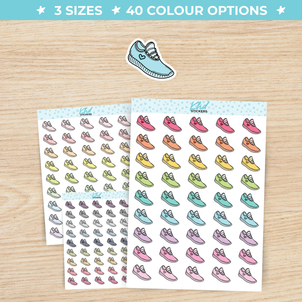 Sneakers Running Shoes Icon Stickers Small