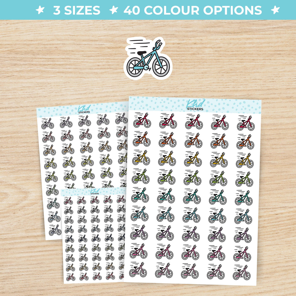 Bike Riding Stickers Small / LIFE