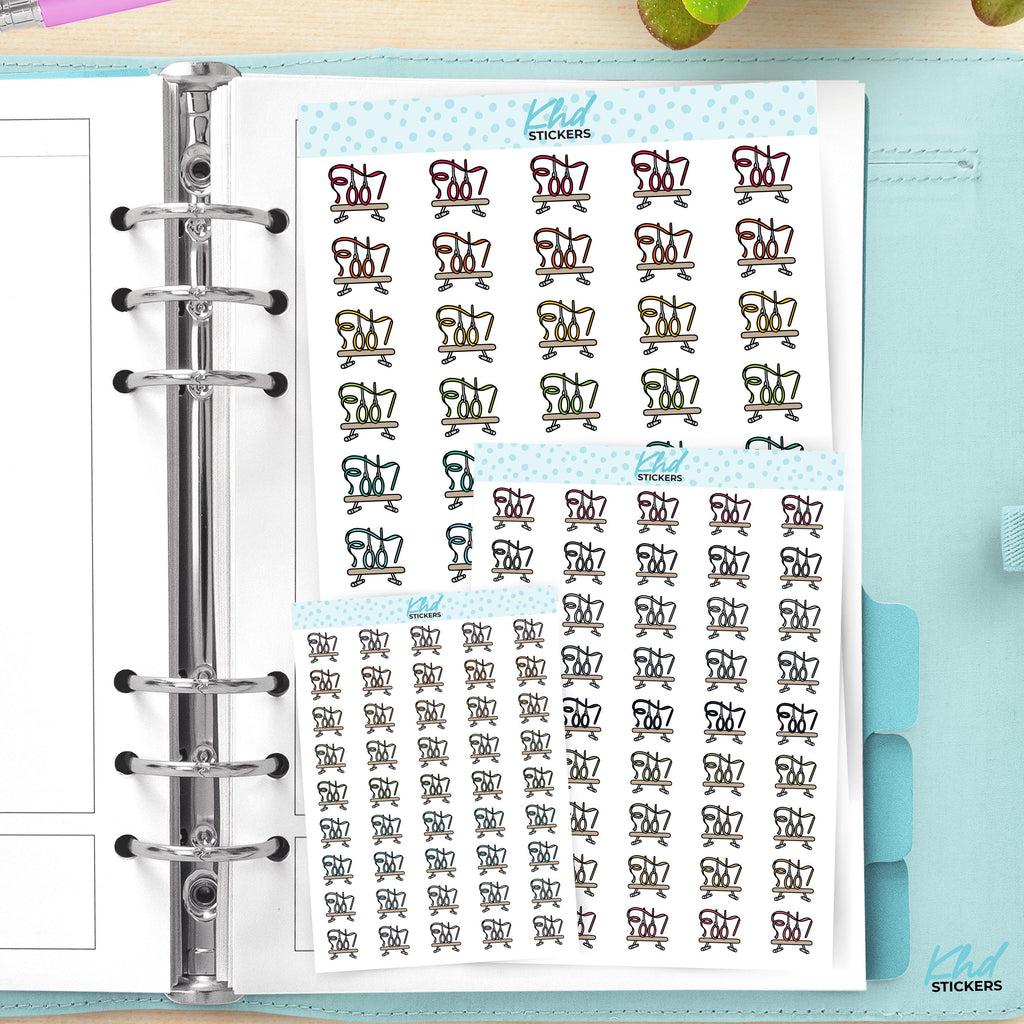 Gymnastics Planner Stickers