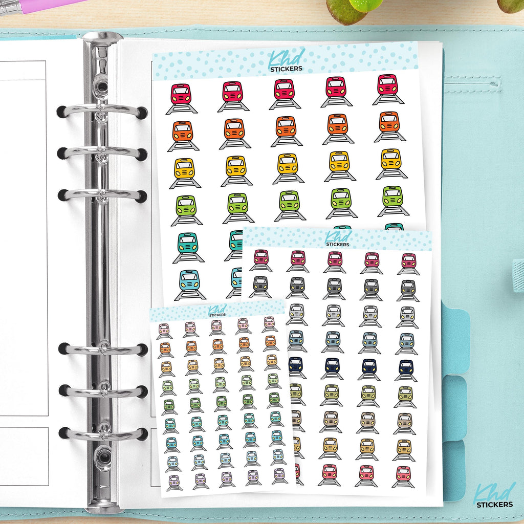 Train Icon Planner Stickers