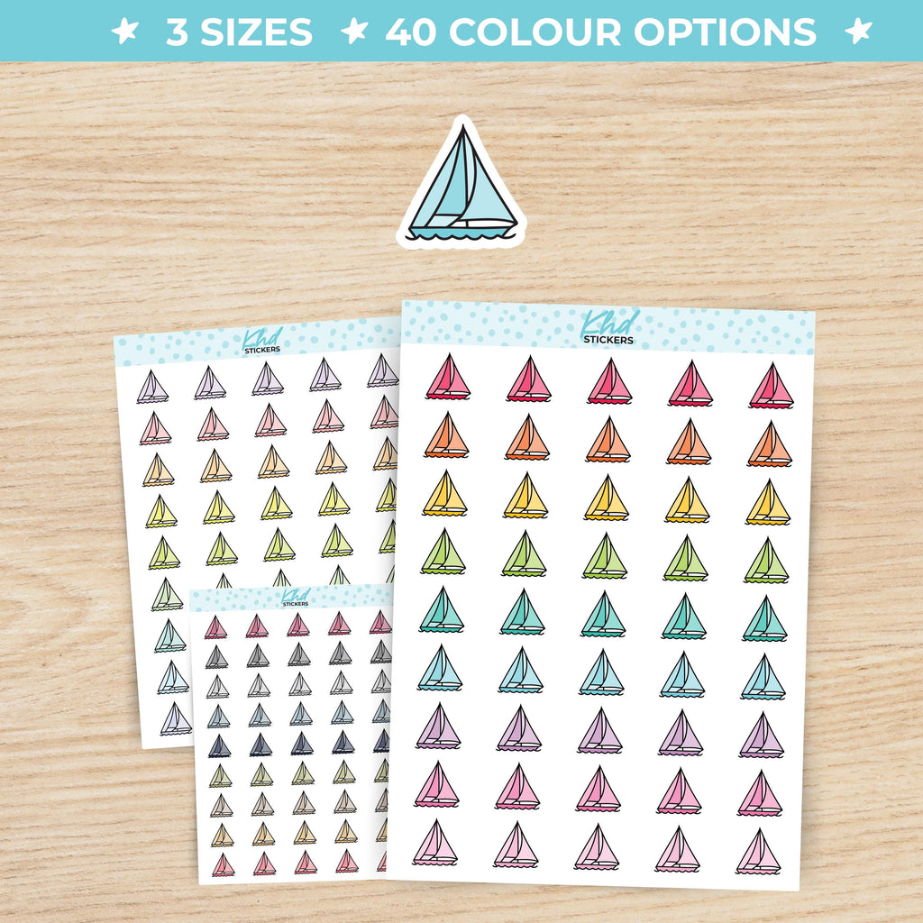 Sailing Planner Stickers