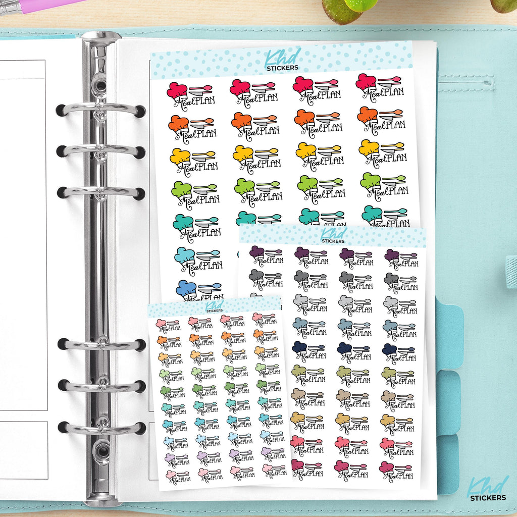 Meal Plan Planner Stickers