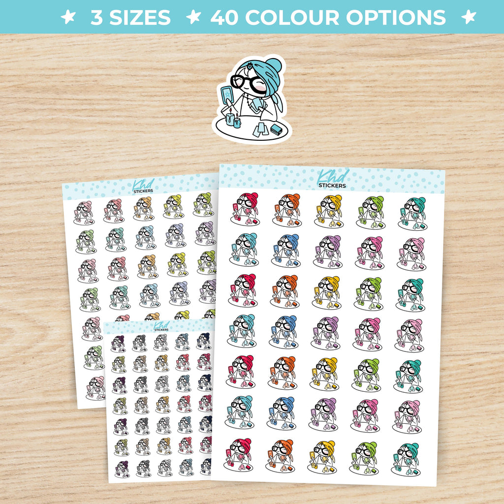 Planner Girl Tarot Stickers Small