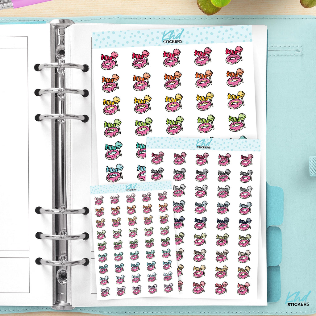 Sweet Treats Planner Stickers