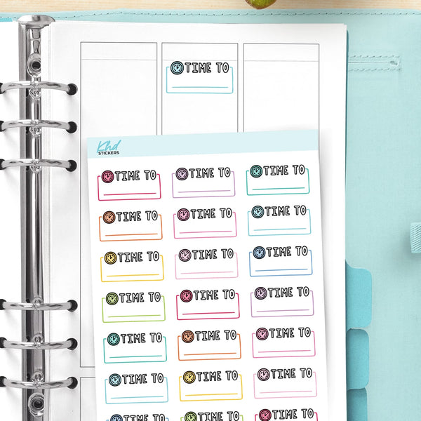 Time To Appointment Stickers — video
