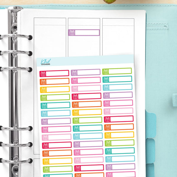 Birthday Reminders Stickers — video