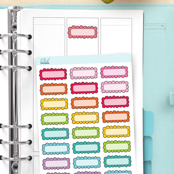Doodle Box Appointment Stickers — video