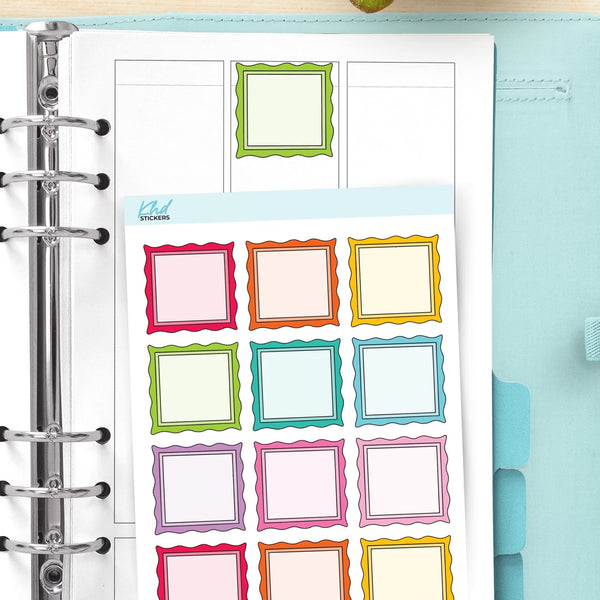 Elegant Frame Planner Stickers — video