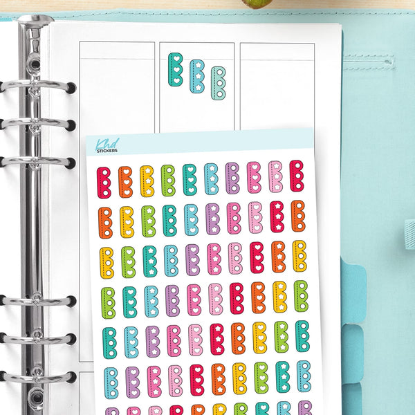 Short Checklist Planner Stickers — video