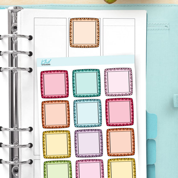 Decorative Squares — video